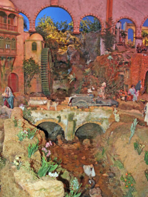 El belén de la Fundación Cajasol abre la Navidad sevillana como homenaje al patrimonio andaluz