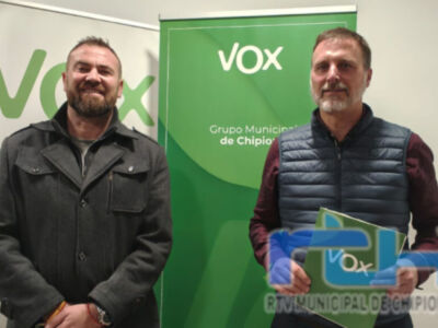 VOX denuncia el bloqueo de una moción suya sobre la ocupación ilegal de bienes municipales en el Pleno del Ayuntamiento de Chipiona