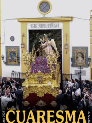 Esta es la portada de la nueva revista Cuaresma 
