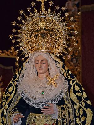  Alcalá del Río se prepara para el Solemne Septenario de Dolores en la Parroquia de Santa María de la Asunción