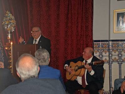  Carlos Valera emociona a Triana con un pregón de profunda memoria cofrade