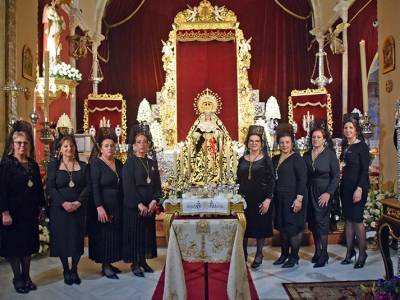 Solemne culminación del Septenario a la Virgen de los Dolores en la parroquia de la Asunción de Alcalá del Río
