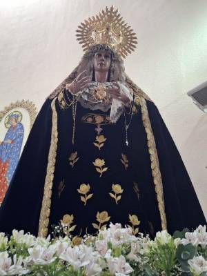 “La Parroquia de la Resurrección acoge a la nueva patrona de la Asociación de Esclerosis Múltiple” en Sevilla