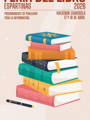 Espartinas celebra su Primera Feria del Libro los días 17 y 18 de abril