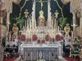 El altar de cultos mayores de la Hermandad,de Vera-cruz de Alcalá del Rio patrimonio, simbolismo y devoción en torno a los Sagrados Titulares