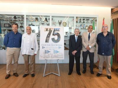 Presentación del 75º aniversario del Club Náutico Sevilla