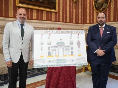La portada de la Feria de Sevilla 2027 unirá el legado de la Exposición de 1929 y el centenario de la Generación del 27
