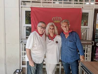 Sevilla se une al espíritu de San Fermín con el tradicional chupinazo organizado por el Hogar Navarro 