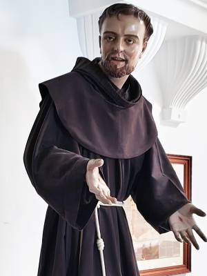 La imagen de San Francisco de Asís saldrá en procesión por Chipiona el próximo domingo, dentro del Año Jubilar
