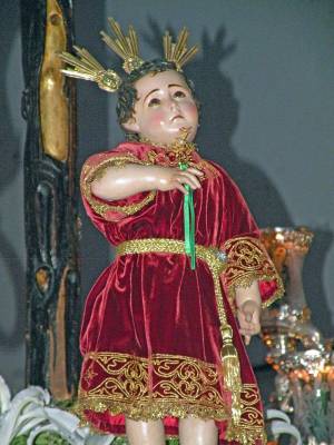 La Hermandad de la Vera-cruz de Alcalá del Río,inicia la conservación y restauración de las imágenes del Niño Jesús y Santa María Magdalena 