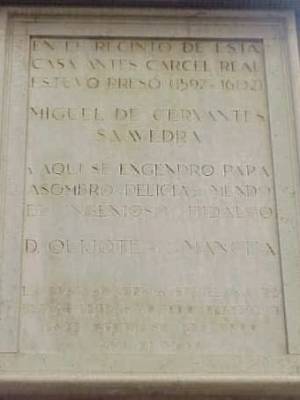 Cervantes y Martínez Montañés en el trullo...