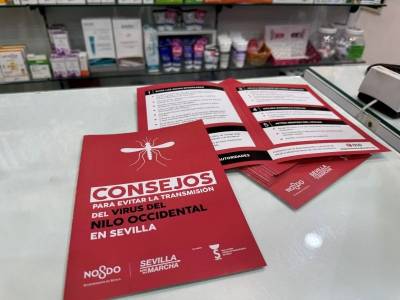  Sevilla refuerza la prevención frente al virus del Nilo con una nueva campaña informativa en las farmacias 