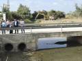 Visita a las obras de limpieza del arroyo del Conejo.