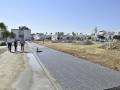 Visita a las obras de urbanización de la parcela del antiguo recinto ferial, en la calle Los Molares.
